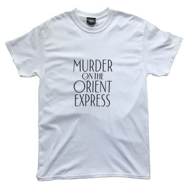 Tシャツ オリエント急行の殺人（100ｔｈ） 白 M