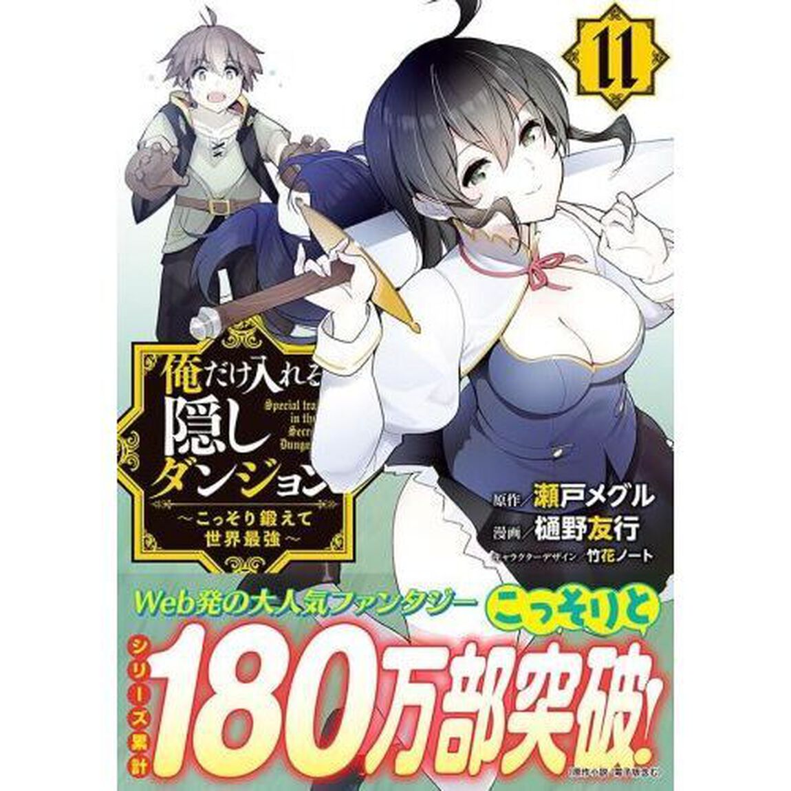 俺だけ入れる隠しダンジョン　こっそり鍛えて世界最強　１１