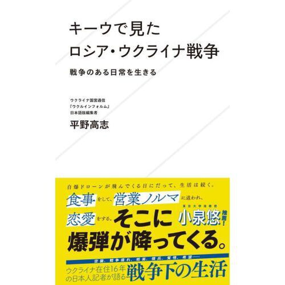 キーウで見たロシア・ウクライナ戦争　戦争のある日常を生きる
