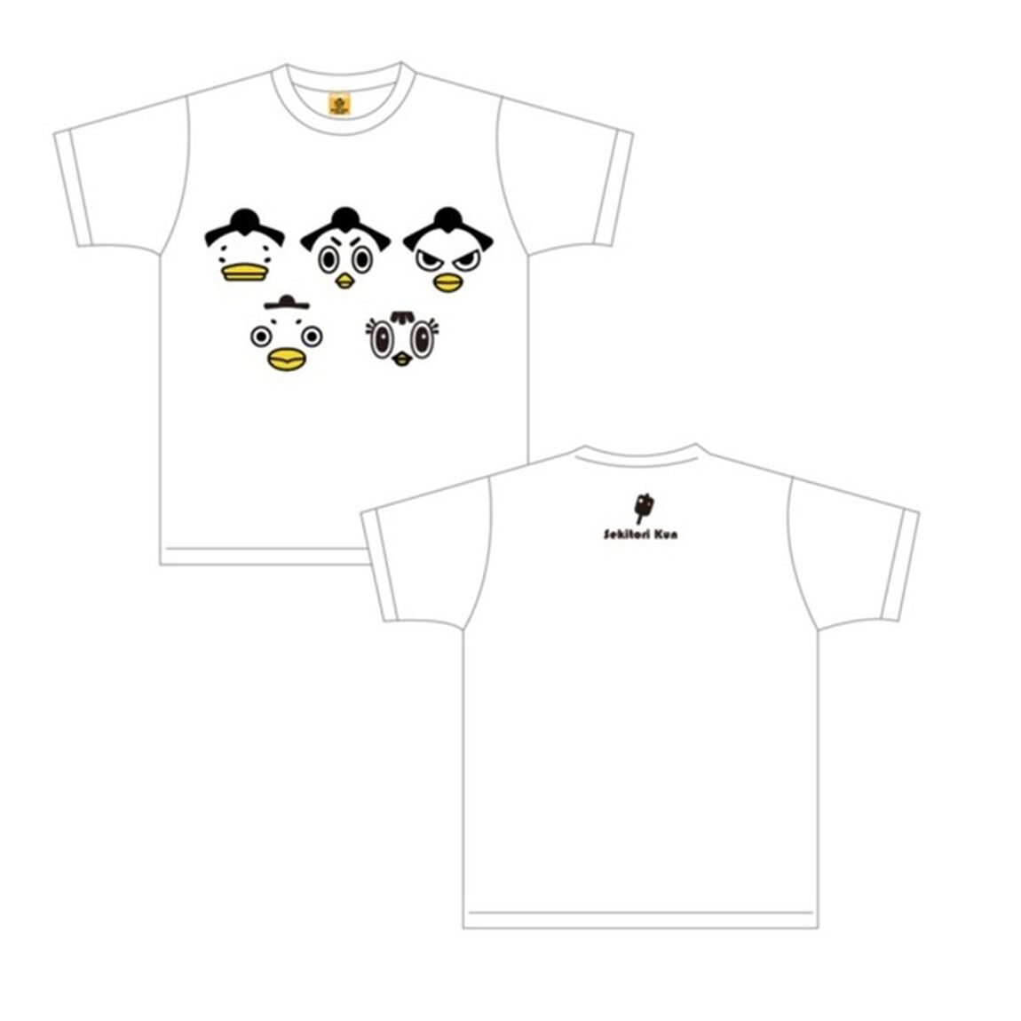 ハッキヨイ！せきトリくん　なかよしTシャツ（ホワイト）　ＸＬサイズ