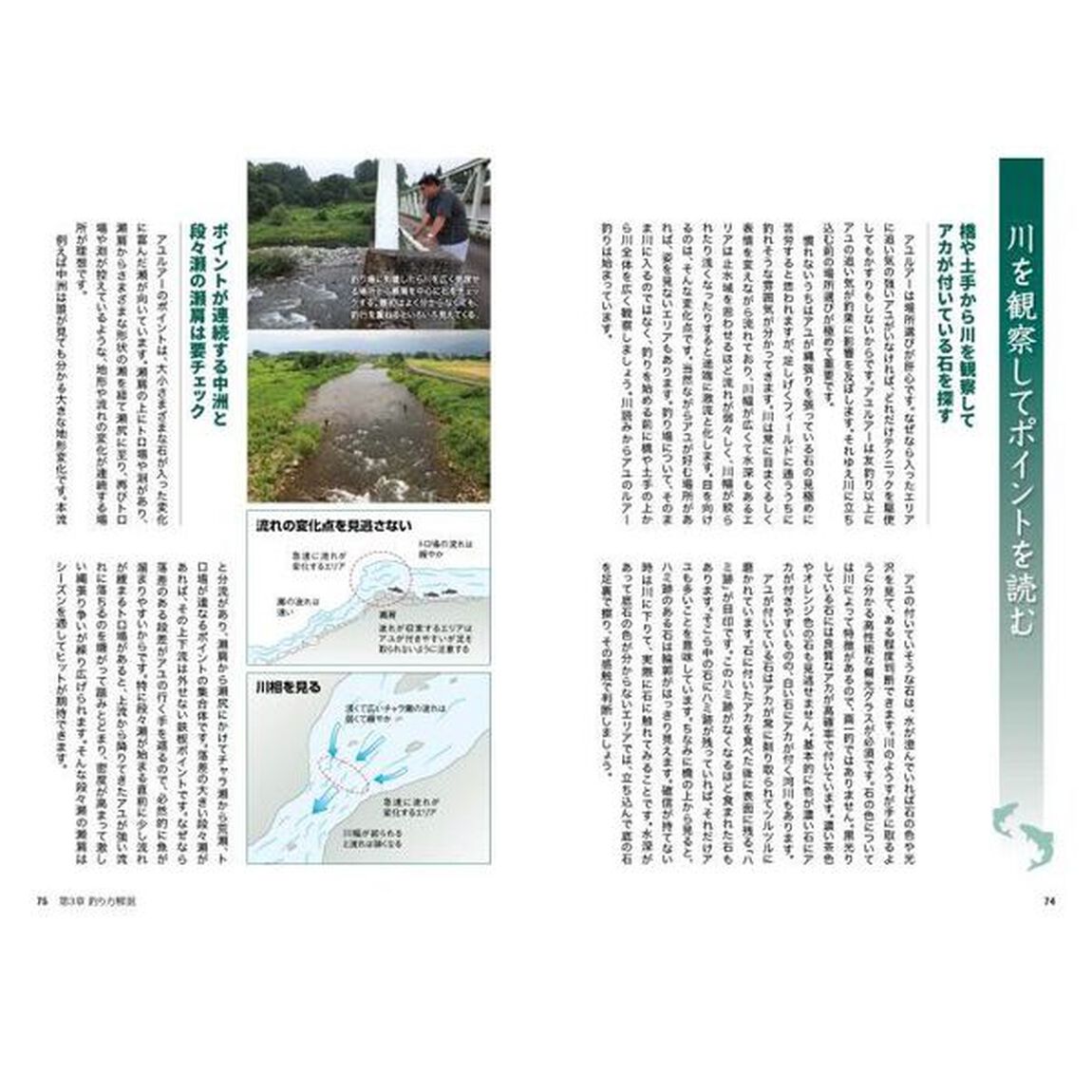 はじめてのアユルアー　縄張り本能を刺激する