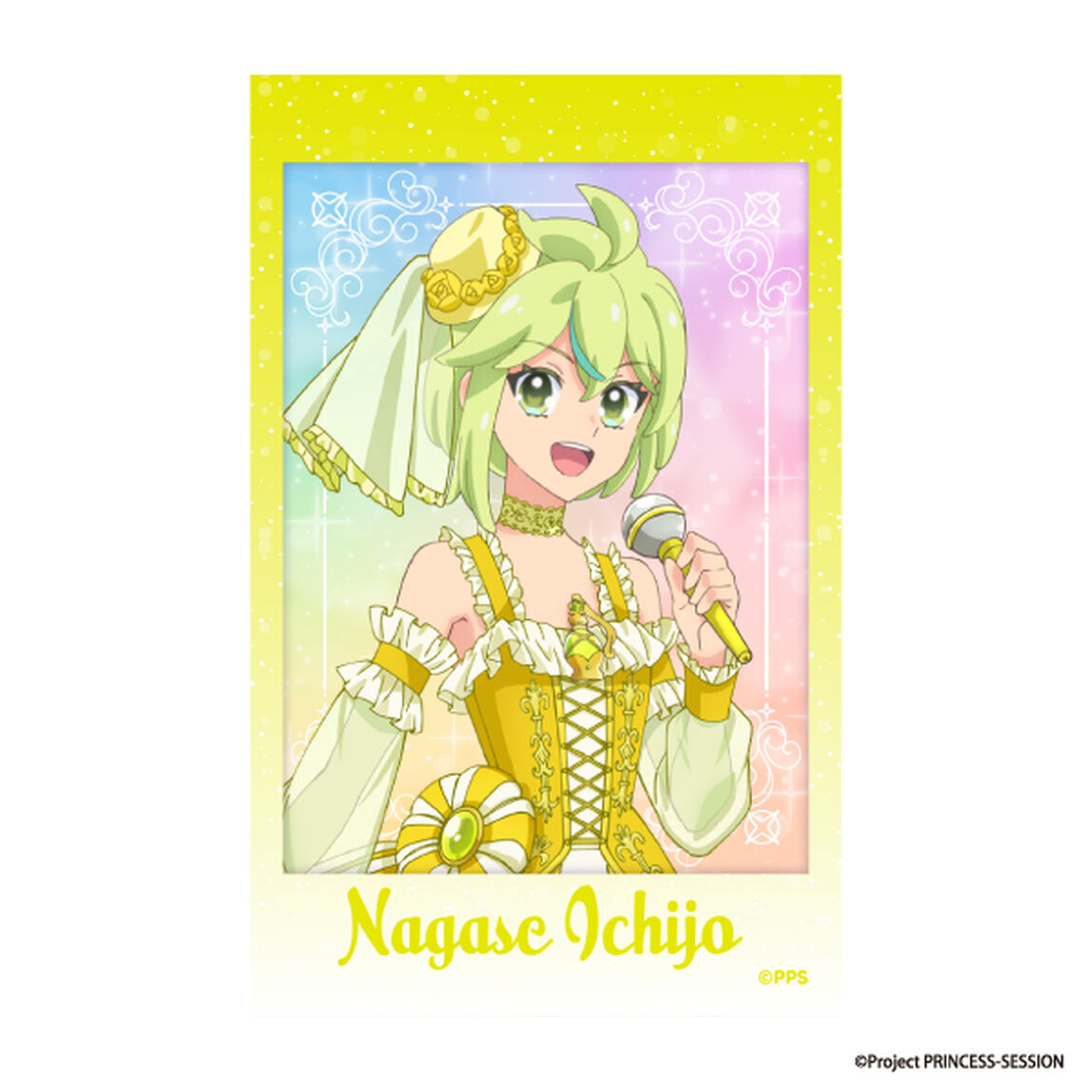 プリンセッション・オーケストラ　チェキ風カード（全4種よりランダム1種）