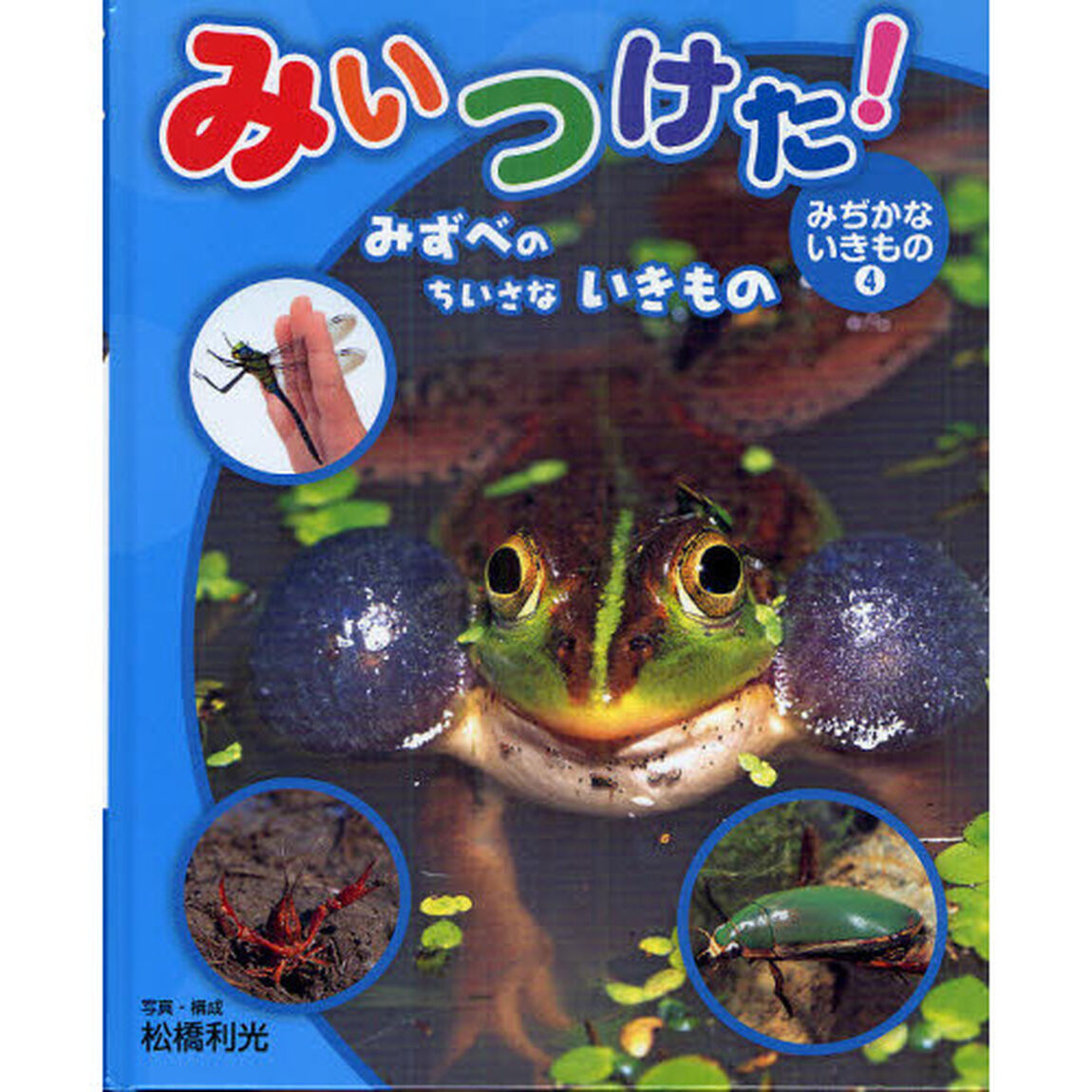 みいつけた！みぢかないきもの　４「みずべのちいさないきもの」