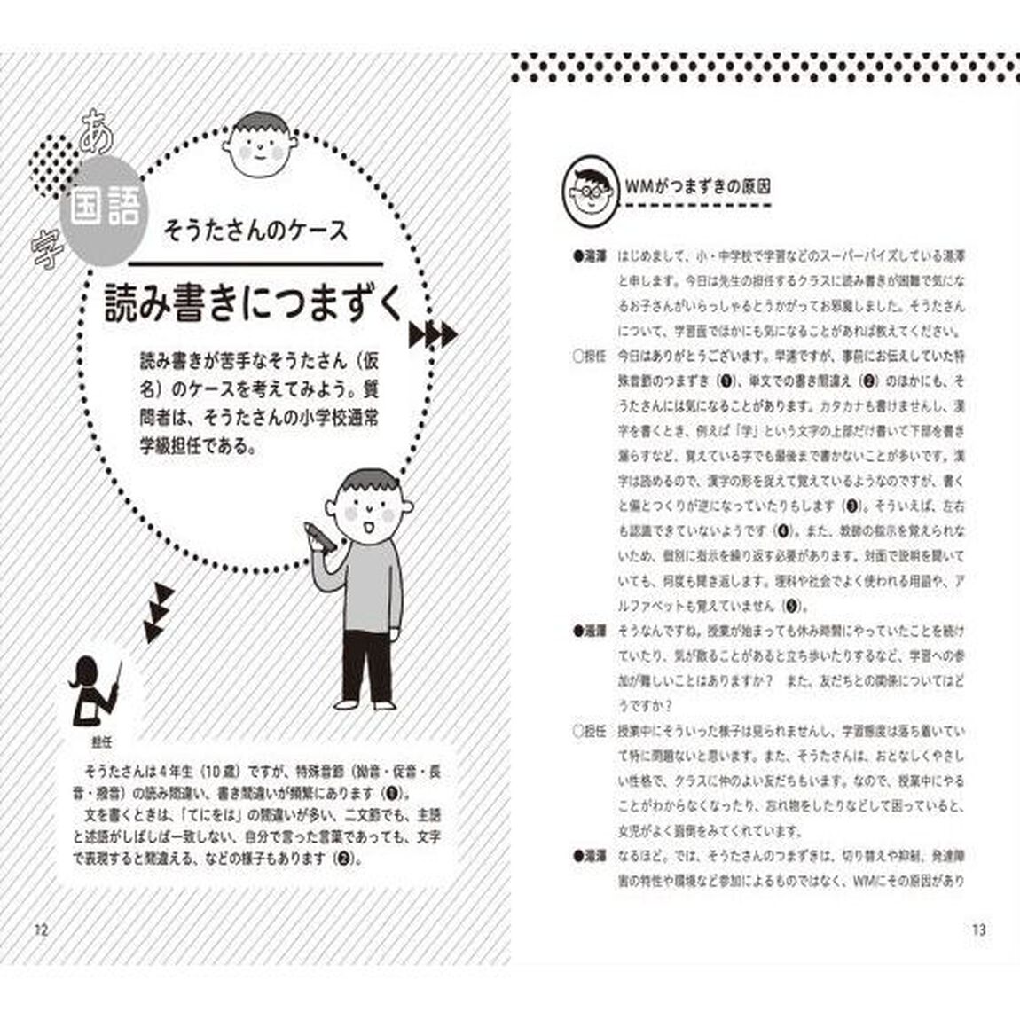 ワーキングメモリによる実態把握と学習支援ができる本　つまずき分析チェック表と学習方法シートつき