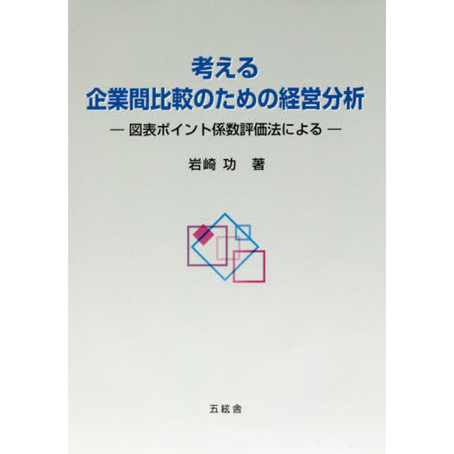 考える企業間比較のための経営分析　図表ポイント係数評価法による