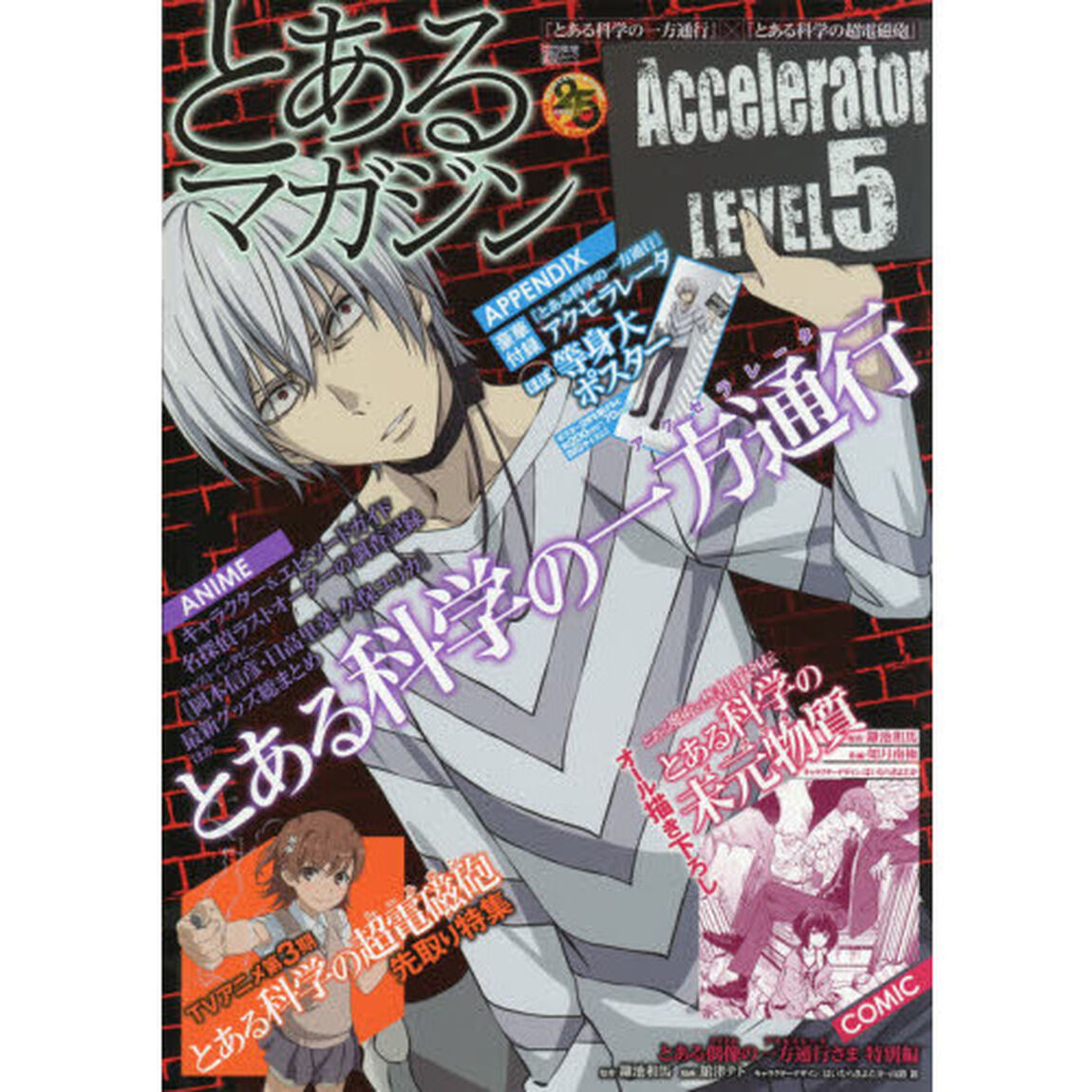 とあるマガジン　『とある科学の一方通行』&times;『とある科学の超電磁砲』　アクセラレータの魅力のすべて！！