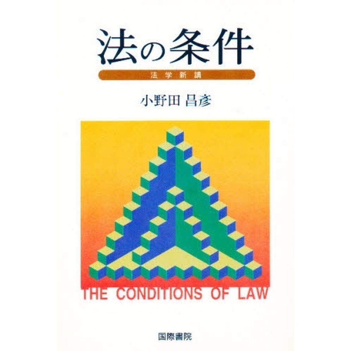 法の条件　法学新講