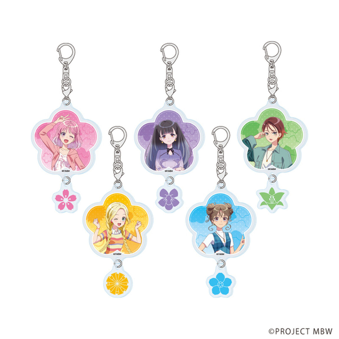 【前橋ウィッチーズ POPUP】2連アクリルキーホルダー　マイ