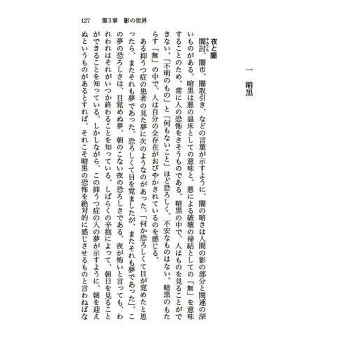 影の現象学