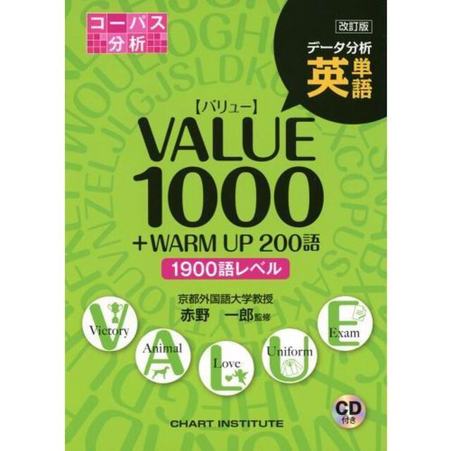 英単語ＶＡＬＵＥ１０００　改訂版