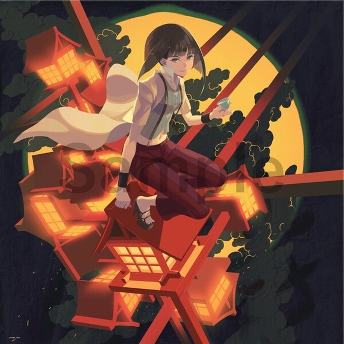 ＜物語＞シリーズ　キャンバスアートボード【暦物語】＜2025年6月お届け予定分＞