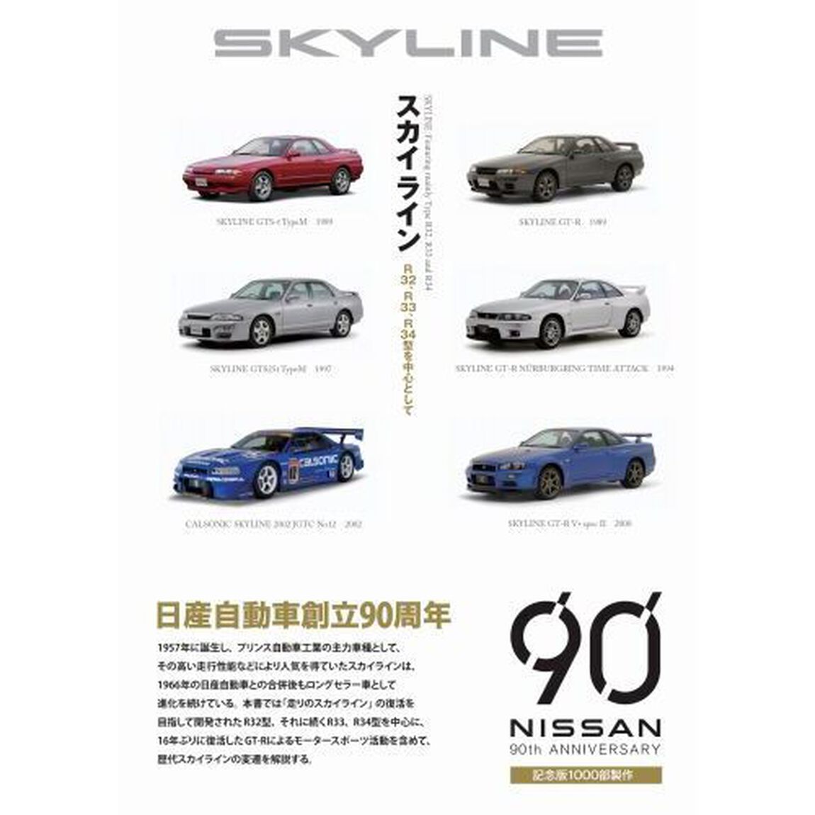 スカイライン　Ｒ３２、Ｒ３３、Ｒ３４型を中心として「増補２訂版」
