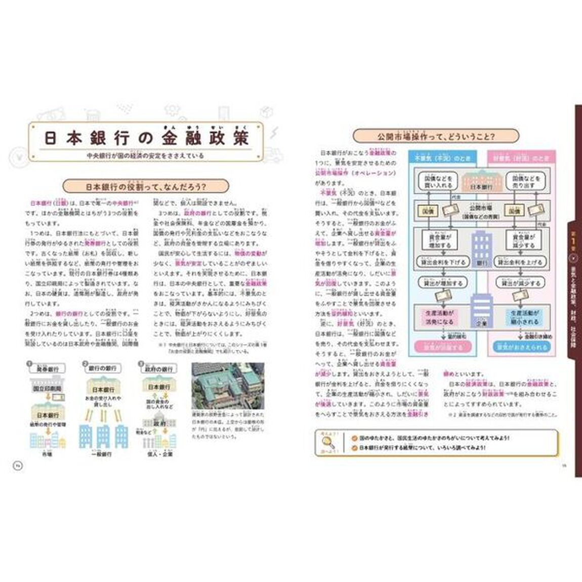 知っておきたいお金と経済　２「金融の仕組みとリテラシー」