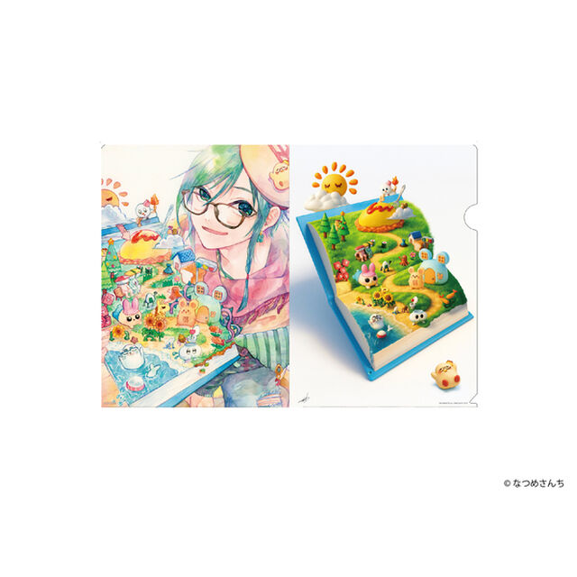 【なつめさんち】原画展「SAVE PAINT」クリアファイル N2M&times;MASAYA ICHI ver.「SAYAGEO BOOK BOY」
