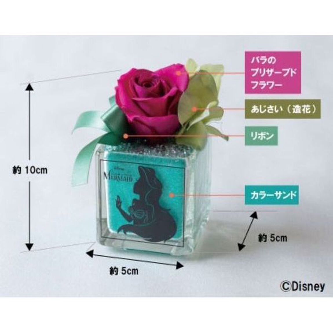 ディズニー プリザーブドフラワー(ジャスミン)【セブンネット限定】