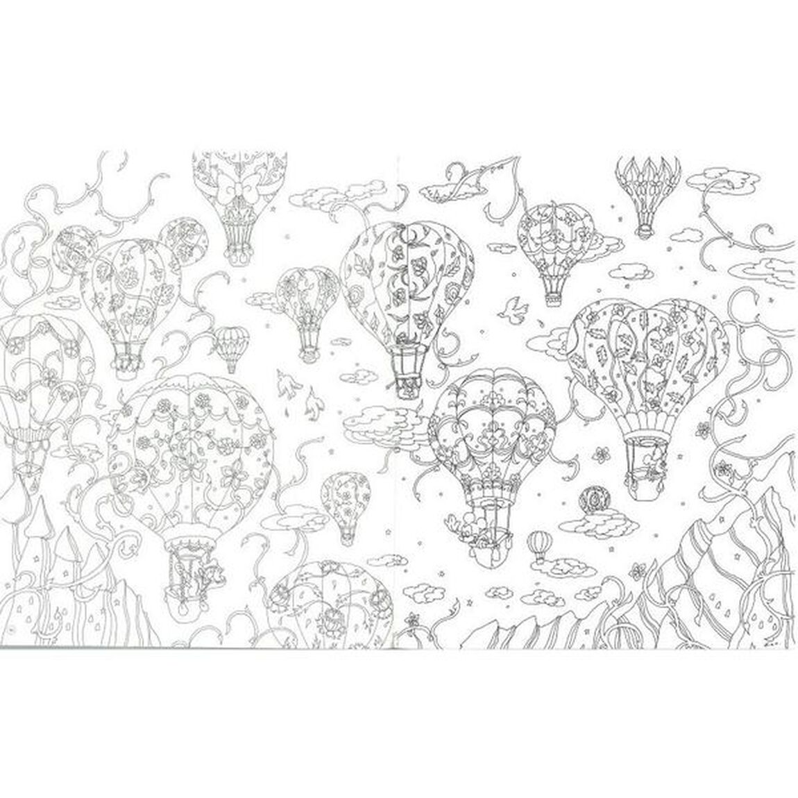 世界はひとつ 旅するディズニー塗り絵 (ブティックムック)