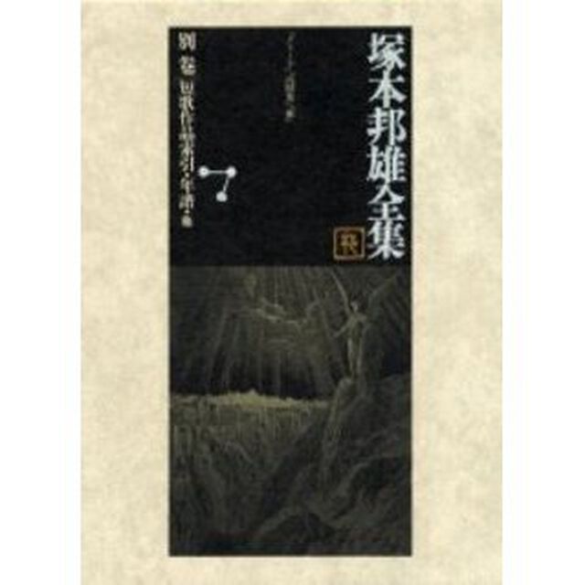 塚本邦雄全集　別巻「短歌作品索引・年譜・他」
