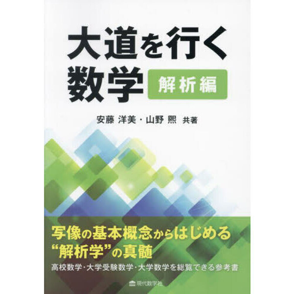 大道を行く数学　解析編