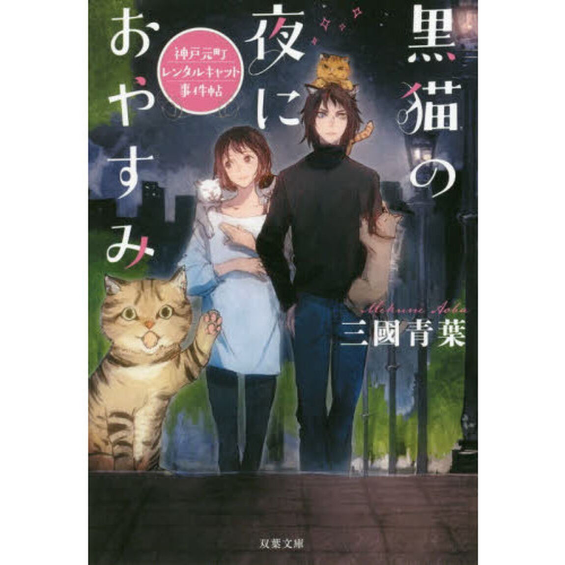 黒猫の夜におやすみ　神戸元町レンタルキャット事件帖