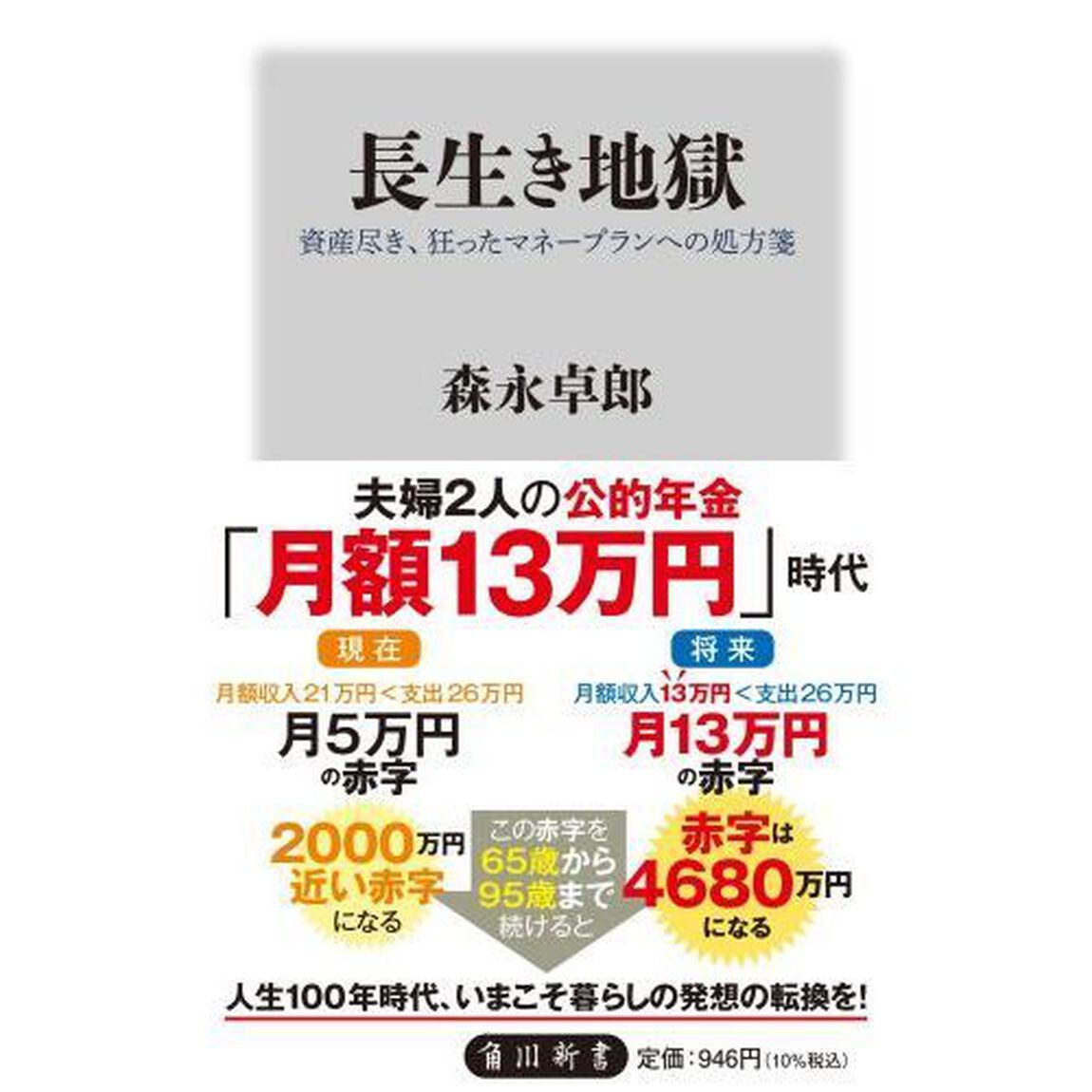長生き地獄　資産尽き、狂ったマネープランへの処方箋