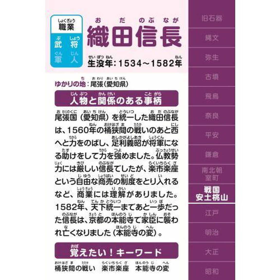 るるぶ日本の歴史人物かるた　遊んで学ぶ！