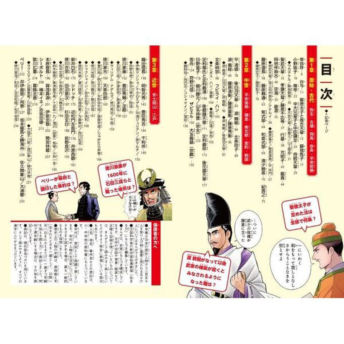 日本の歴史　別巻「まんが人物事典」