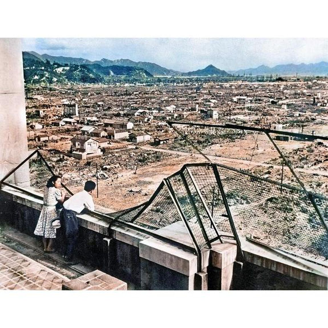 ＡＩとカラー化した写真でよみがえる戦前・戦争