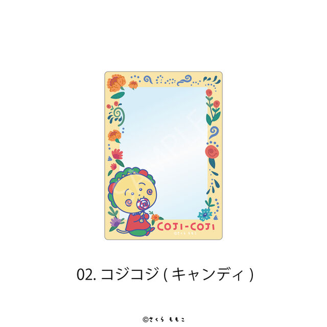 COJI-COJI Flower Break Time 硬質カードケース Flower Break Time 02.コジコジ(キャンディ)