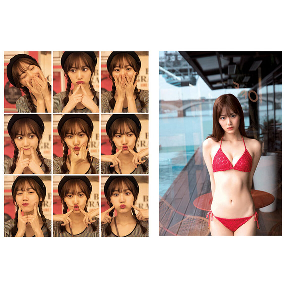 乃木坂46　山下美月1st写真集「忘れられない人」【セブンネット限定表紙Ver.】