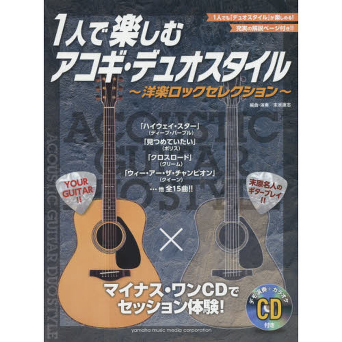 １人で楽しむアコギ・デュオスタイル　洋楽ロックセレクション