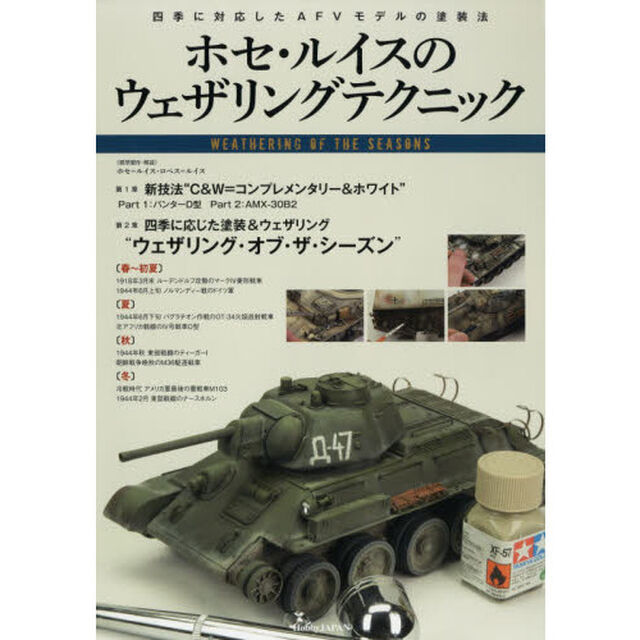 ホセ・ルイスのウェザリングテクニック　四季に対応したＡＦＶモデルの塗装法