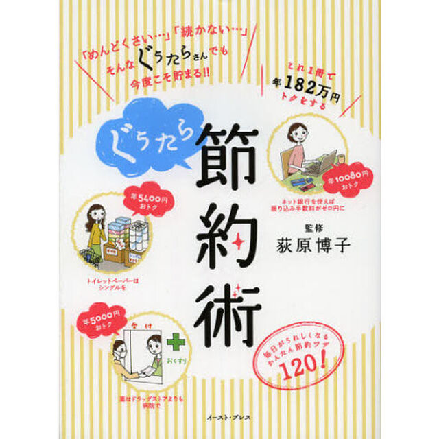ぐうたら節約術　毎日がうれしくなるかんたん節約ワザ１２０！