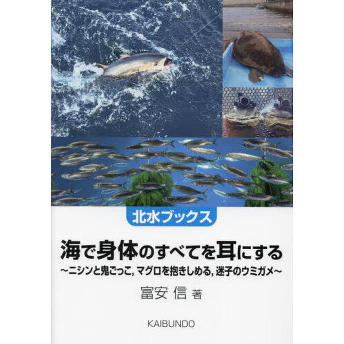 海で身体のすべてを耳にする　ニシンと鬼ごっこ，マグロを抱きしめる，迷子のウミガメ