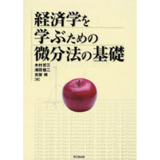 経済学を学ぶための微分法の基礎