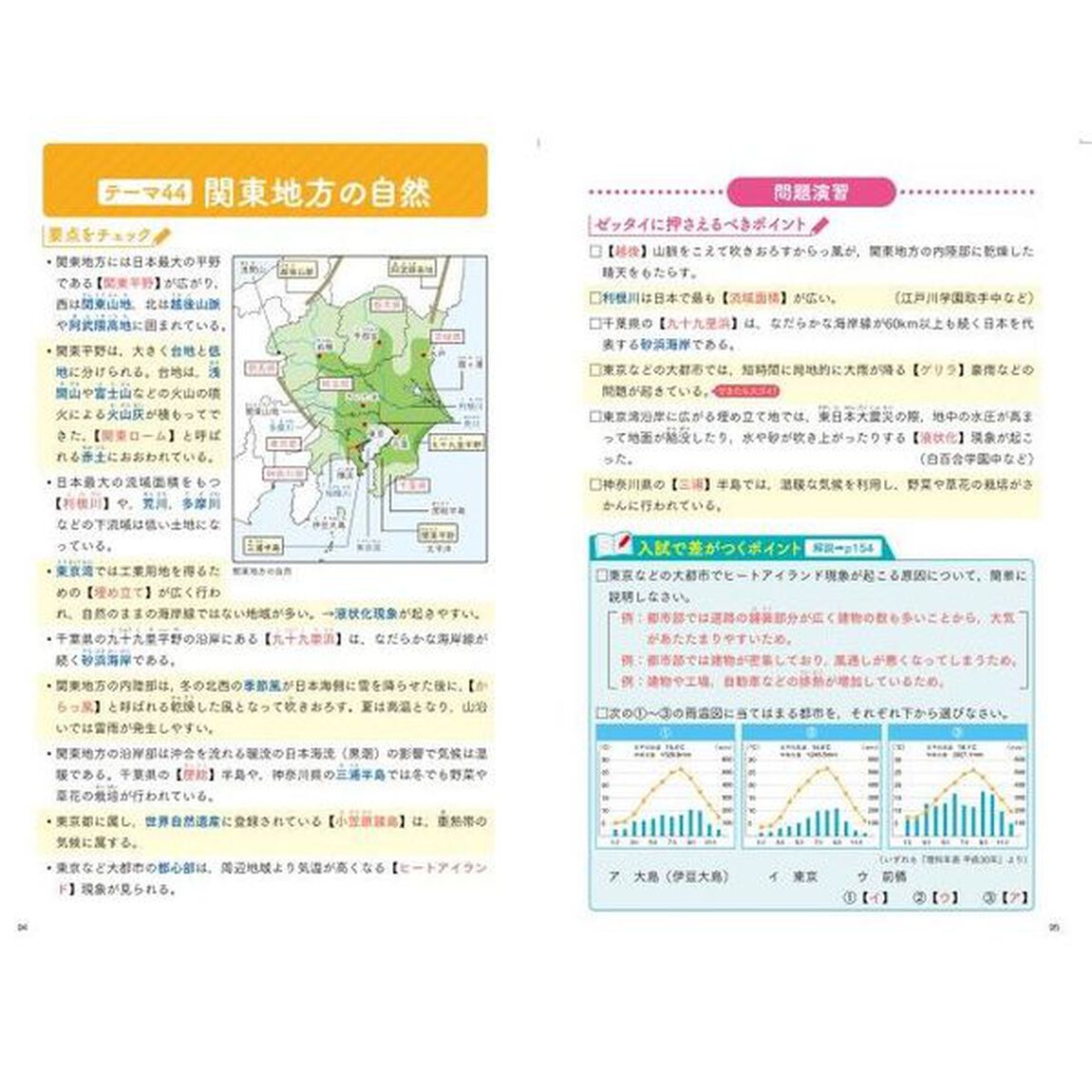 中学入試にでる順社会地理