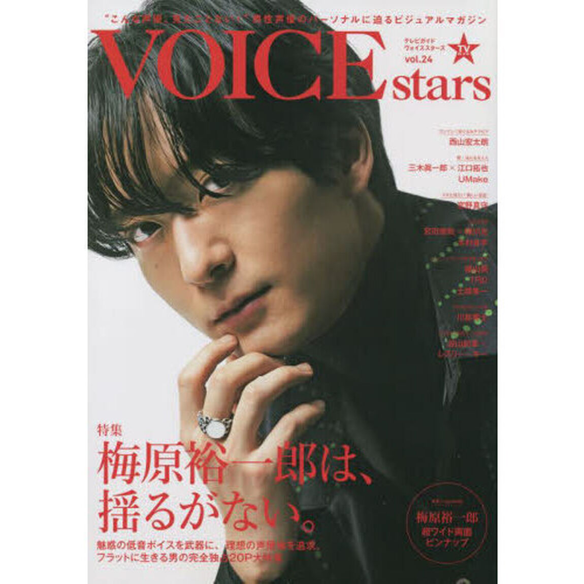 ＴＶガイドＶＯＩＣＥ　ｓｔａｒｓ　ｖｏｌ．２４「特集梅原裕一郎は、揺るがない。」