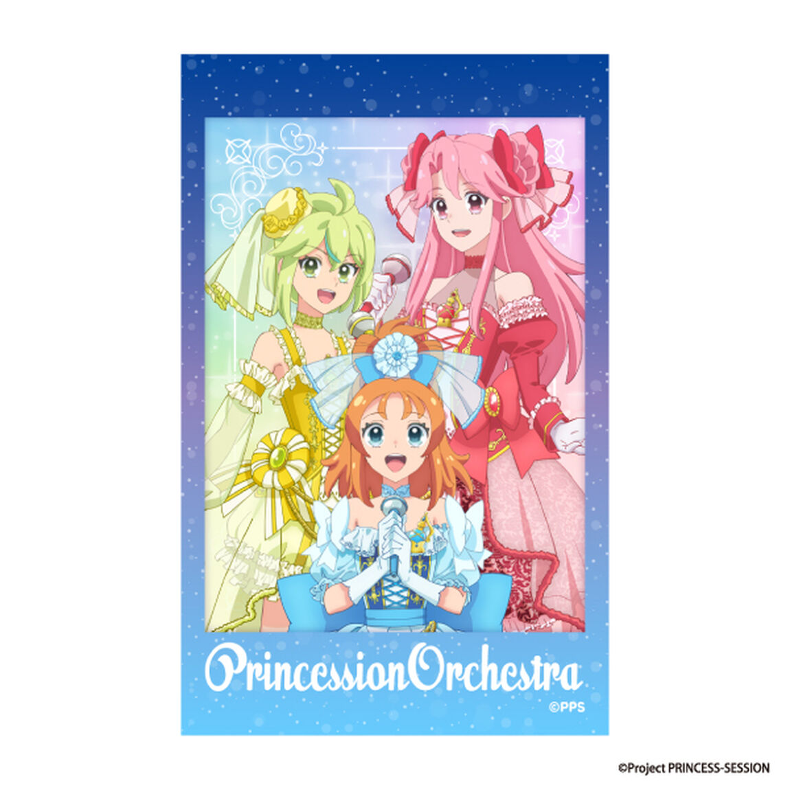 プリンセッション・オーケストラ　チェキ風カード（全4種よりランダム1種）