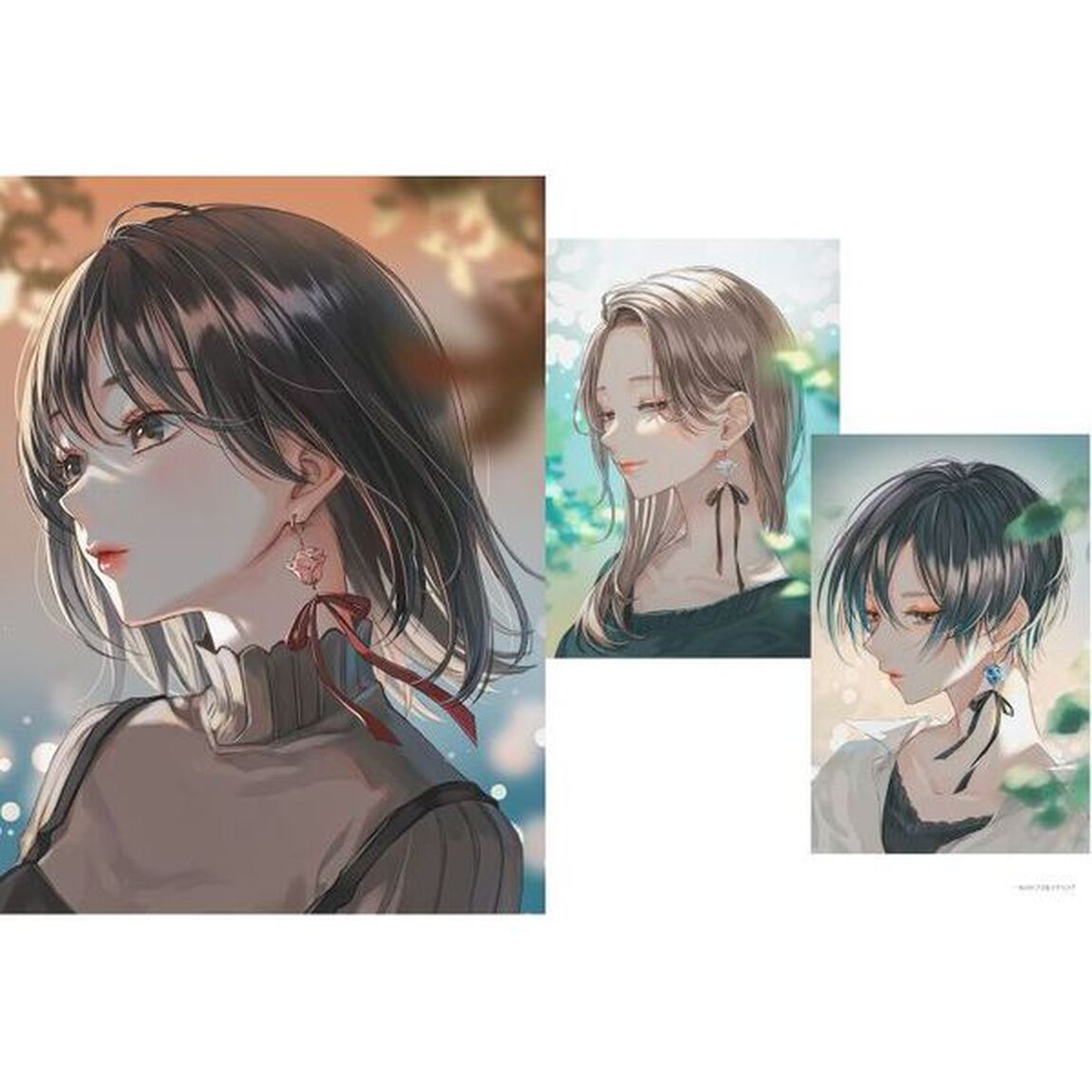ＰＬＵＳ　青十紅画集＆イラストメイクアップ術