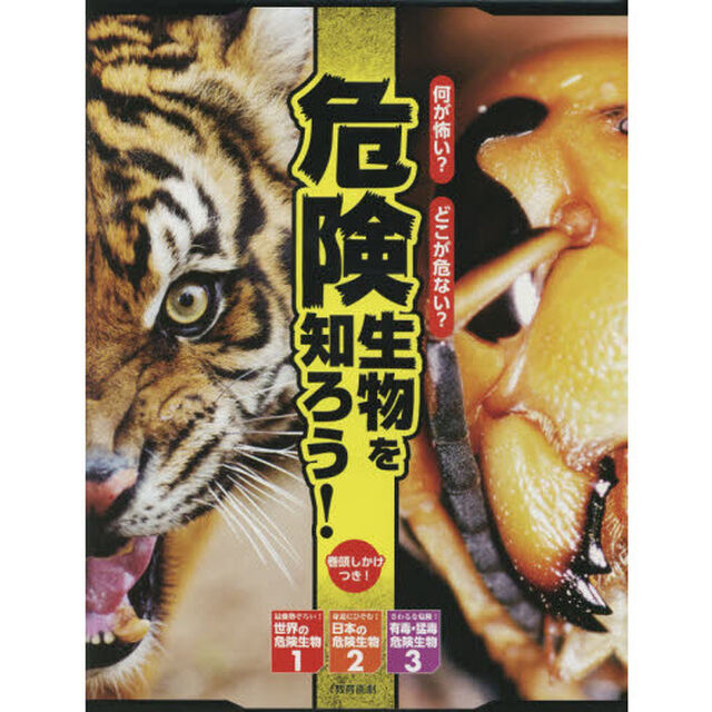 何が怖い？どこが危ない？危険生物を知ろう！　３巻セット