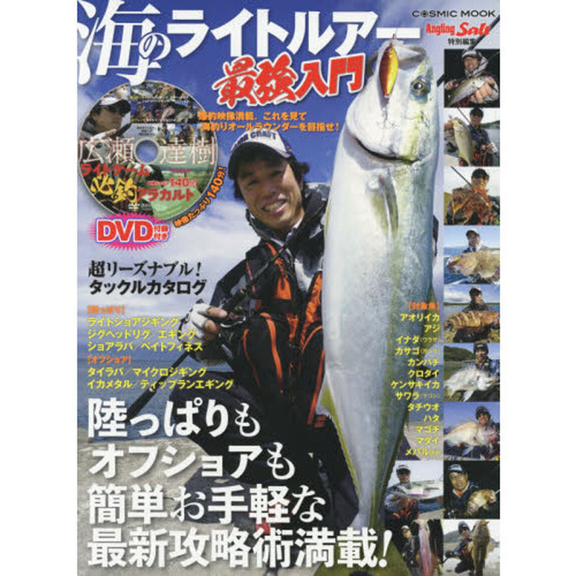 海のライトルアー最強入門　陸っぱりもオフショアも簡単お手軽な最新攻略術が満載！