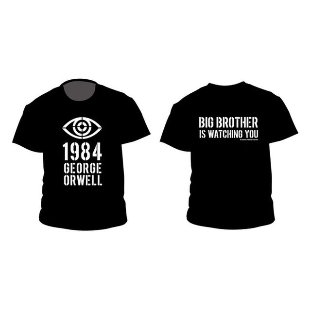 Ｔシャツ　１９８４年・黒／サイズ　Ｓ