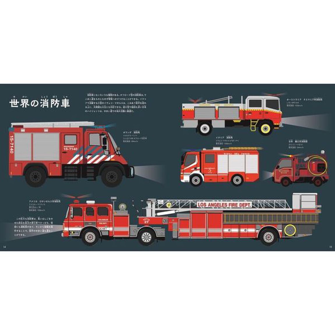 出動せよ！世界の緊急車両図鑑