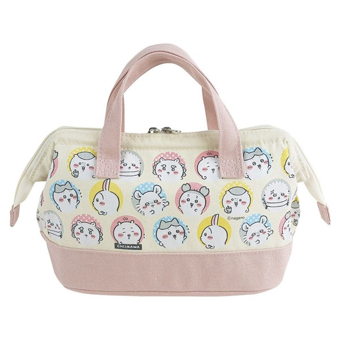 「ちいかわ」ランチバッグ(がま口タイプ）