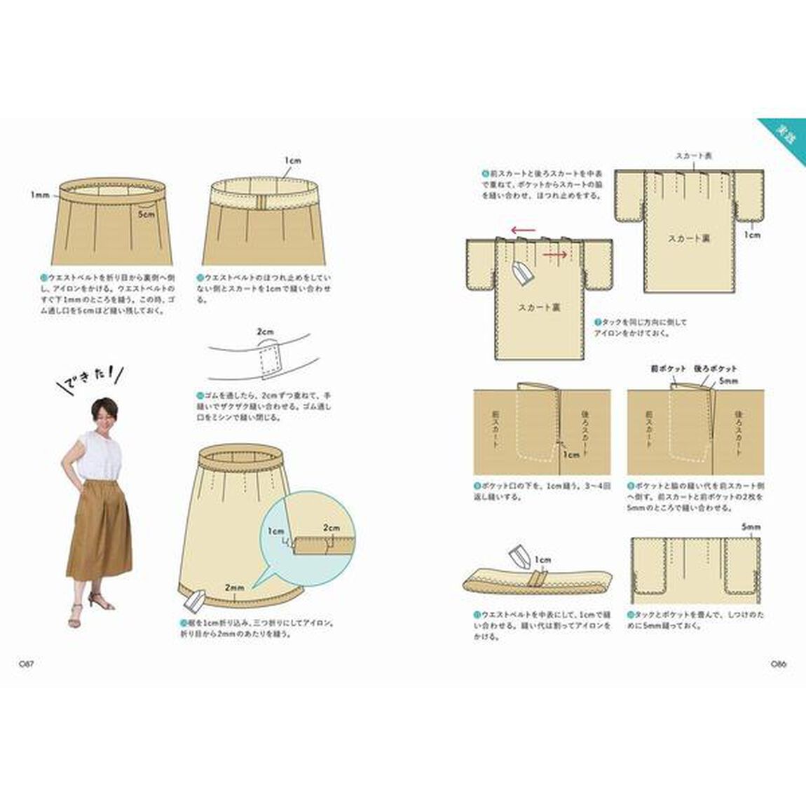 家庭科3だった私がワードローブ100%手作り服になりました。