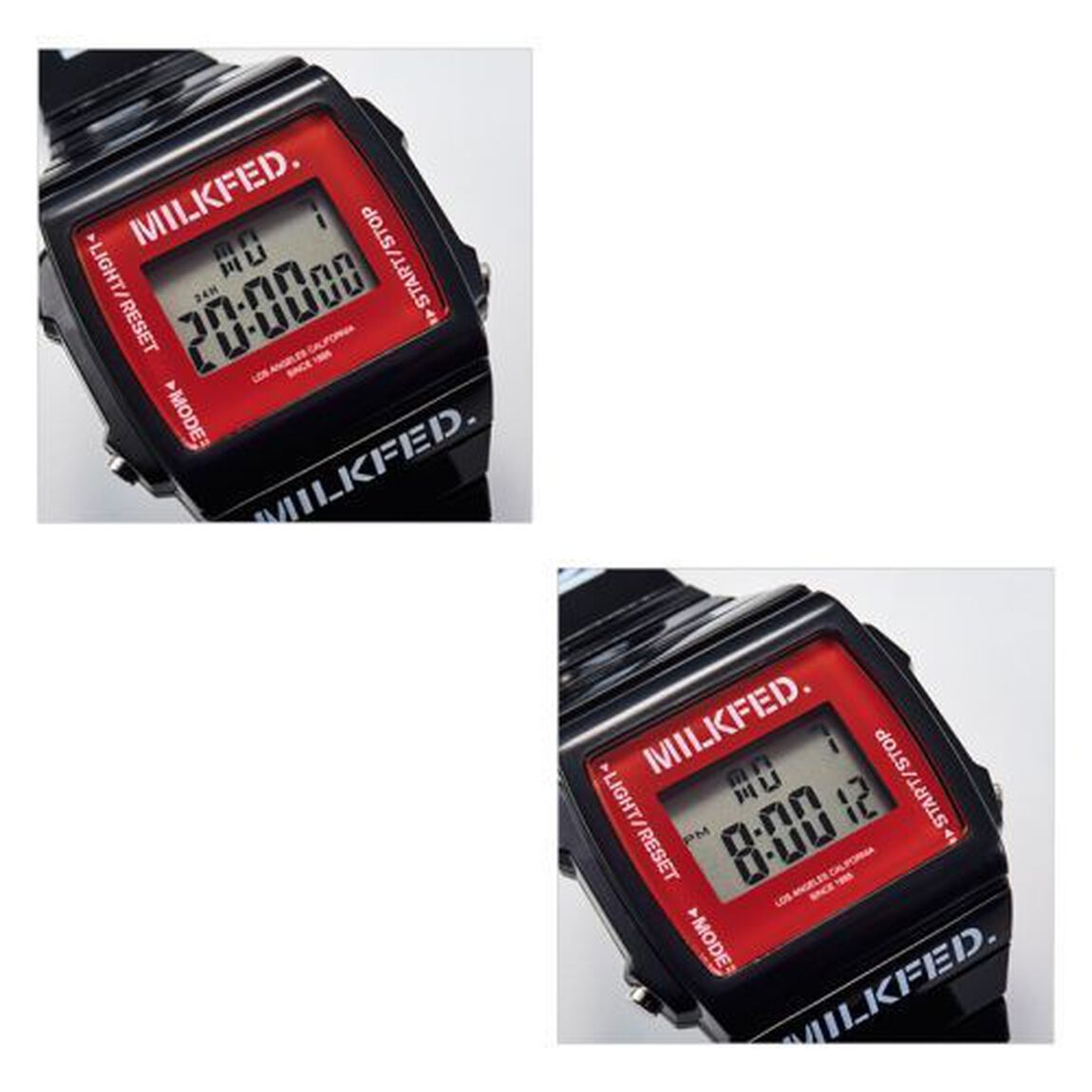 MILKFED. DIGITAL WATCH BOOK BLACK (ブランドブック)