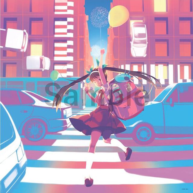 ＜物語＞シリーズ　キャンバスアートボード【傾物語】＜2025年6月お届け予定分＞