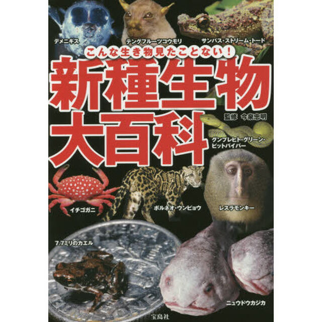 新種生物大百科　こんな生き物見たことない！　奇妙な新種生物１２２種！