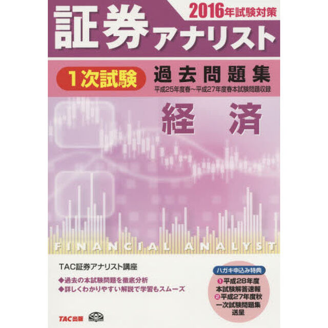 証券アナリスト１次試験過去問題集経済　２０１６年試験対策