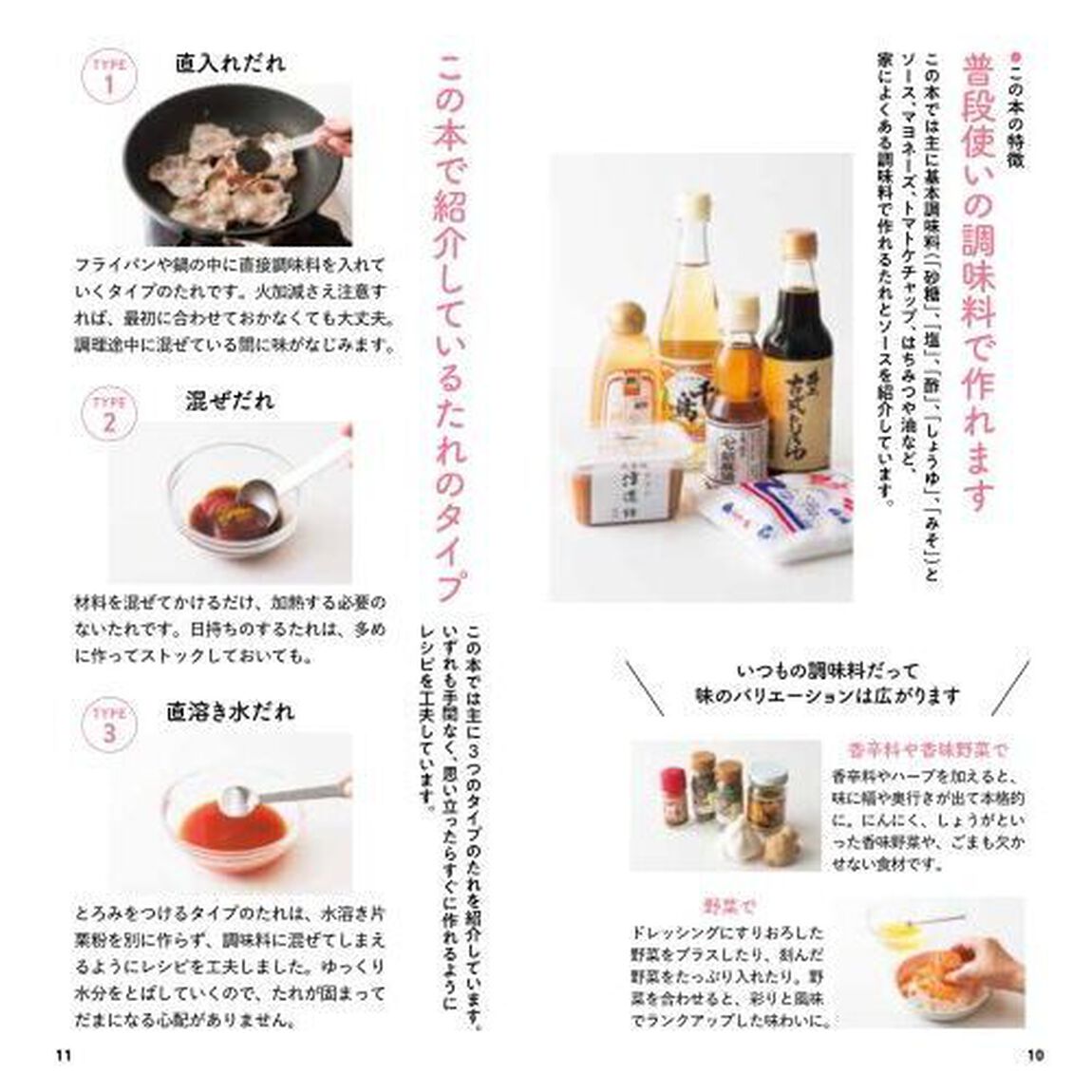 ずっとつかえるたれソース　味つけのきほん