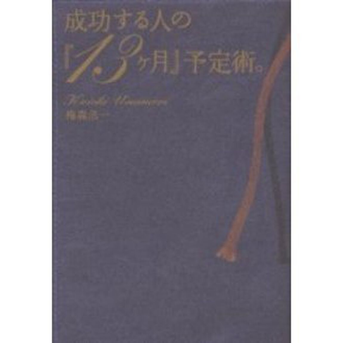 成功する人の『１３ケ月』予定術。